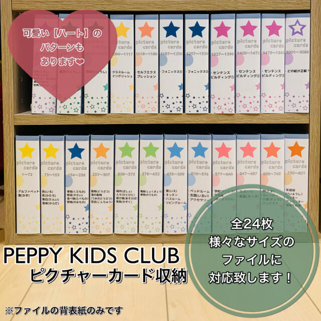 子ども英会話ペッピーキッズクラブ ピクチャーカード収納袋\u0026