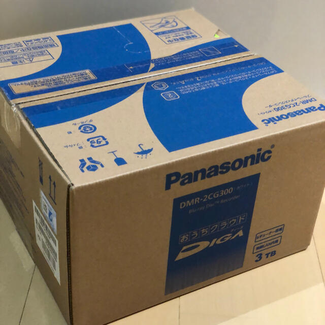 Panasonic(パナソニック)の【メーカー保証付】DMR-4W300&DMR-2CG300 スマホ/家電/カメラのテレビ/映像機器(ブルーレイレコーダー)の商品写真