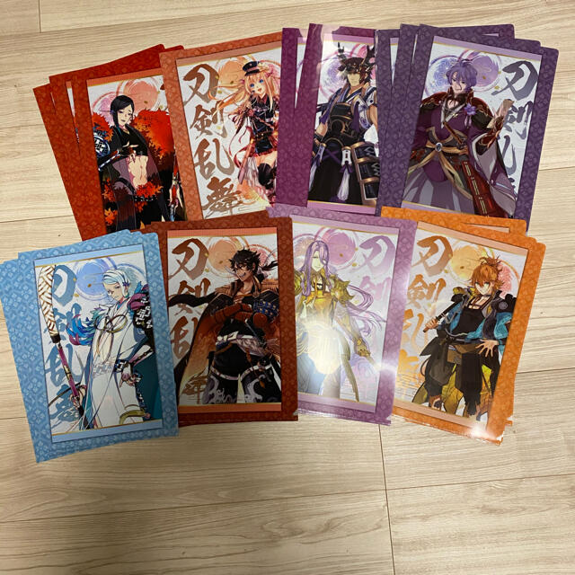 刀剣乱舞 クリアファイル 22枚 エンタメ/ホビーのアニメグッズ(クリアファイル)の商品写真