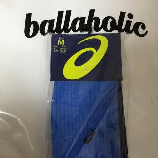 アシックス(asics)の青　Mサイズ　ballaholic ソックス 靴下　ボーラホリック　アシックス(ソックス)