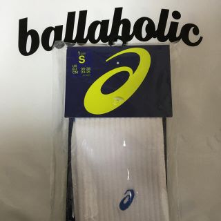 アシックス(asics)の白Sサイズ　靴下 ソックス　ボーラホリック　ballaholic　アシックス(ソックス)