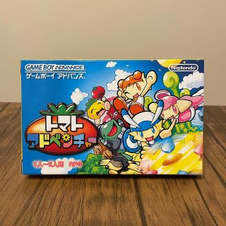 ゲームボーイアドバンス(ゲームボーイアドバンス)の【新品プレミア】トマトアドベンチャー　ゲームボーイアドバンス　GBA(携帯用ゲームソフト)