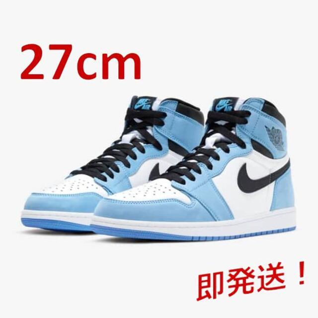 NIKE AIR JORDAN 1 University Blue 27靴/シューズ