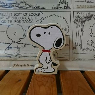 スヌーピー(SNOOPY)のチッタ様専用☆☆スヌーピーミュージアム ウッドオブジェ(インテリア雑貨)