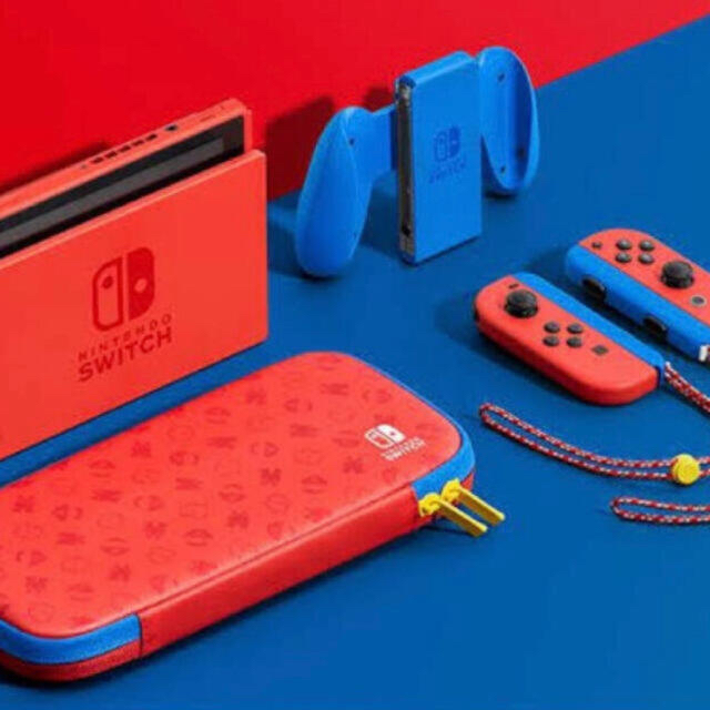 Nintendo Switch マリオレッド×ブルーセット   新品未使用二台