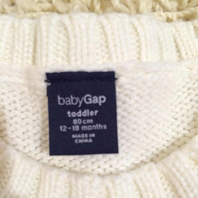 GAP(ギャップ)のbabygap ワンピース キッズ/ベビー/マタニティのキッズ服女の子用(90cm~)(その他)の商品写真