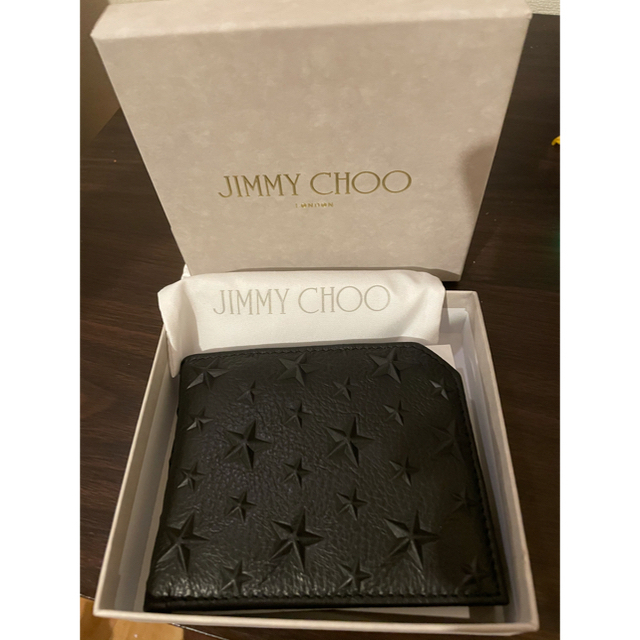 【期間限定値引き】 Jimmy Choo（ジミーチュウ）2つ折り財布ユニセックス