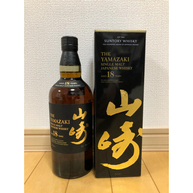 サントリー山崎18年 箱付 未開封 700ml 6本ウイスキー - ウイスキー