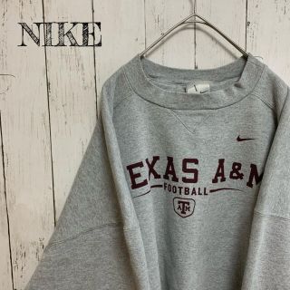 ナイキ(NIKE)のウカイ様 専用 ナイキ カレッジ ロゴ A&M大学 スウェット トレーナー(スウェット)