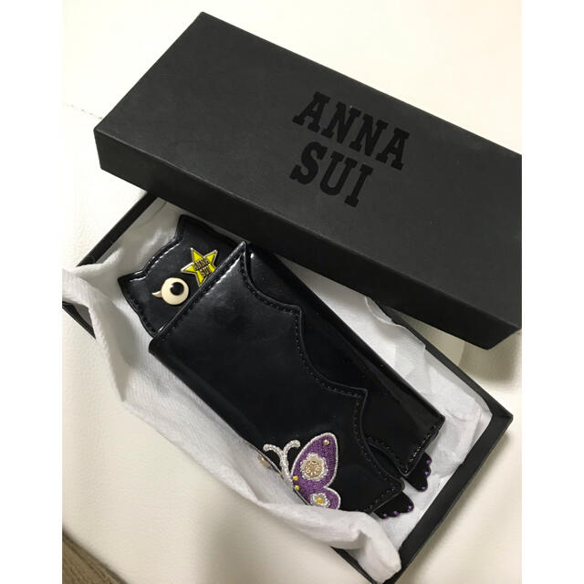 ANNA SUI(アナスイ)の新品未使用　アナスイ　キーケース　猫　コウモリ レディースのファッション小物(キーケース)の商品写真