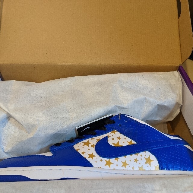 新品本物 Supreme 9.5サイズ low dunk supreme×nike - スニーカー