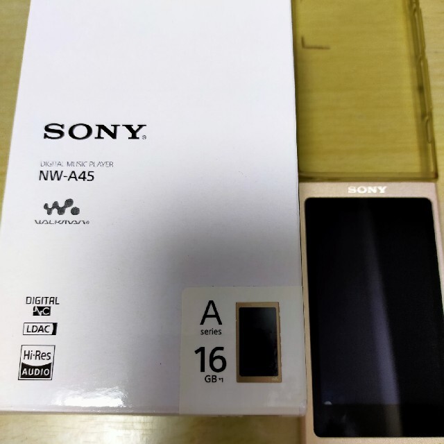 SONY ソニー ウォークマン NW-A45 16GB ソフトケース付き