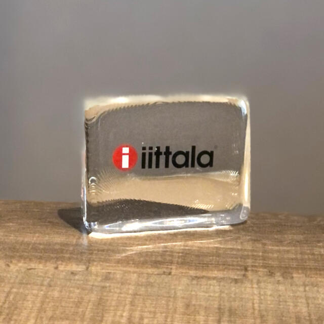 iittala(イッタラ)のiittala ディーラーサイン 現行ロゴ 入手困難 レア インテリア/住まい/日用品のインテリア小物(置物)の商品写真