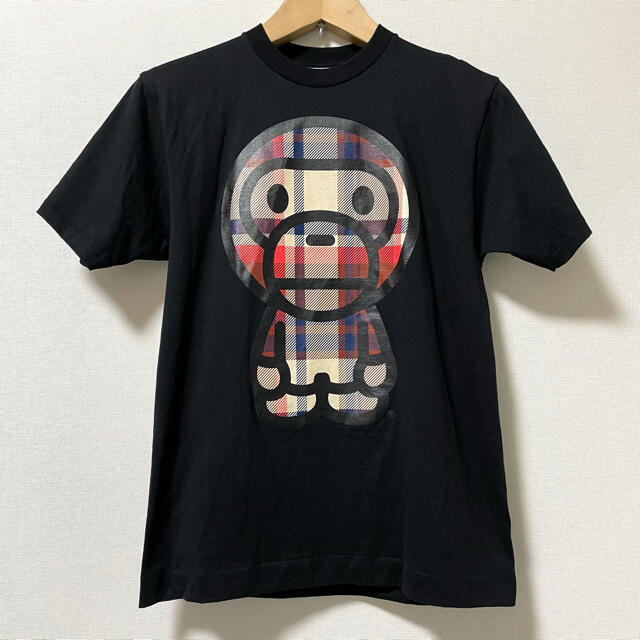 A Bathing Ape レッドチェック ビッグマイロ Tシャツ NIGO期