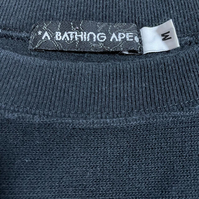 A Bathing Ape カレッジロゴ ラインストーン スウェット NIGO期