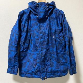 アベイシングエイプ(A BATHING APE)のA Bathing Ape ブルーファイヤーカモ スノボジャケット NIGO期(マウンテンパーカー)