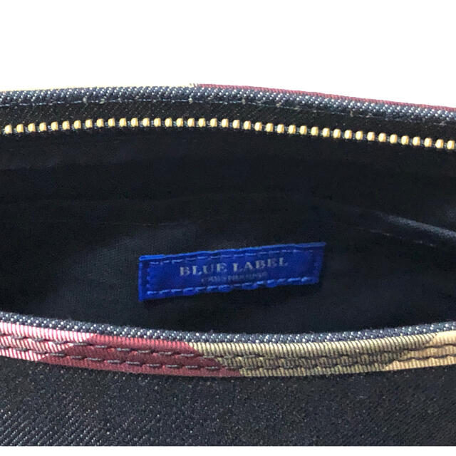 BURBERRY BLUE LABEL(バーバリーブルーレーベル)のブルーレーベルクレストブリッジ　未使用バッグ　ショルダー　ポシェット　 レディースのバッグ(ショルダーバッグ)の商品写真