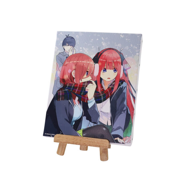 五等分の花嫁展MAKEOVER名古屋会場限定キャンパスボード二乃&三玖&風太郎