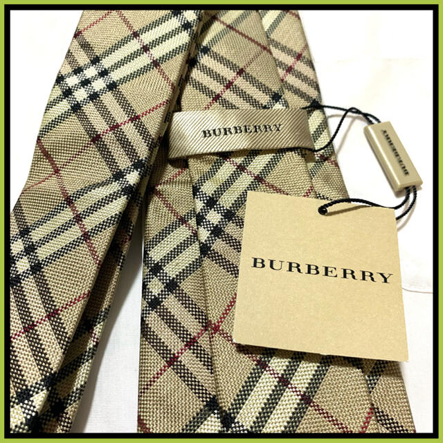 BURBERRY - 【新品タグ付】BURBERRY チェック ネクタイの通販 by フルギ ヤサン｜バーバリーならラクマ