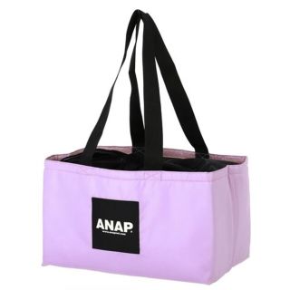 アナップ(ANAP)のANAP★新品★保冷レジかごバック ラベンダー(エコバッグ)