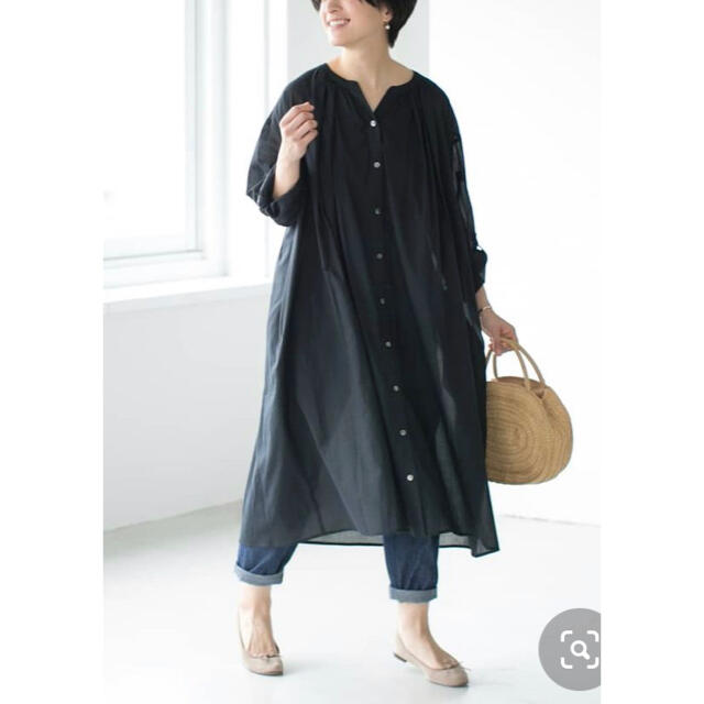nest Robe - 北欧暮らしの道具店☆表情を生むヒミツの仕立て3WAY後ろ
