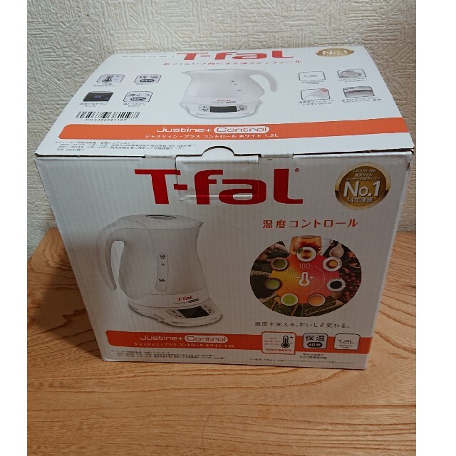 T-fal(ティファール)のm様専用 ティファール  電気ケトル ジャスティンプラスコントロール  スマホ/家電/カメラの生活家電(電気ケトル)の商品写真