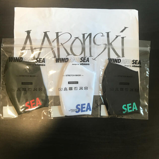 SEA(シー)のAtmos x Wind and Sea Facemask  メンズのファッション小物(その他)の商品写真