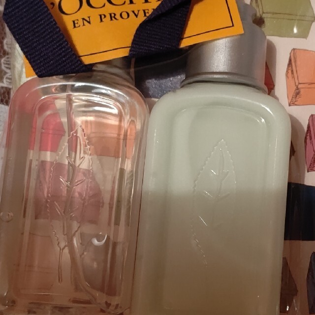 L'OCCITANE(ロクシタン)のロクシタンギフトセット×2 シャンプーコンディショナーサンプル コスメ/美容のキット/セット(サンプル/トライアルキット)の商品写真