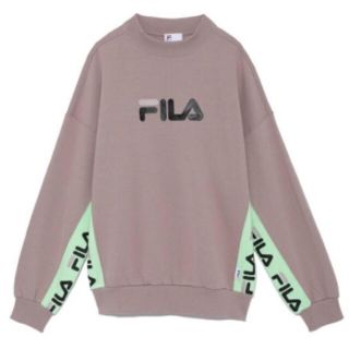 SNIDEL×FILA スウェットプルオーバー