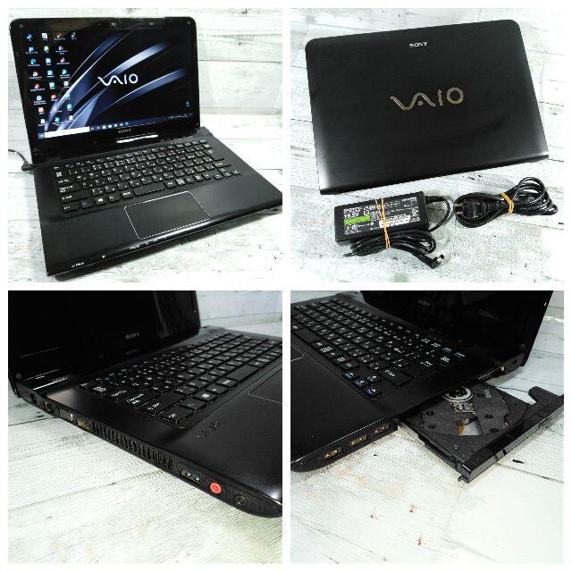 SONY VAIO E14 ノートパソコン i5 8GB 新品SSD DVD 2