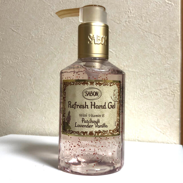 SABON(サボン)のSABON ハンドジェル パチュリ・ラベンダー・バニラ 200ml コスメ/美容のボディケア(ハンドクリーム)の商品写真