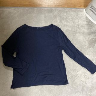 プチバトー(PETIT BATEAU)のプチバトー　Ｌサイズ長袖Ｔシャツ　ネイビー(Tシャツ(長袖/七分))