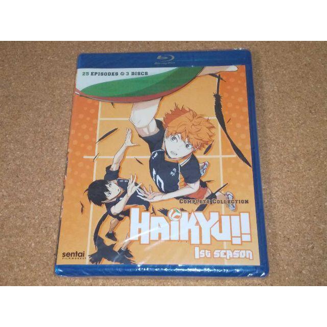 新品BD☆ハイキュー!! 第1～第3期 ブルーレイ 北米版 - DVD/ブルーレイ
