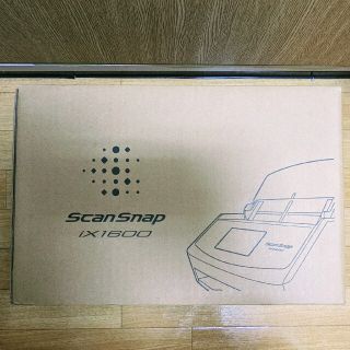 フジツウ(富士通)のscansnap ix1600 ブラック(PC周辺機器)