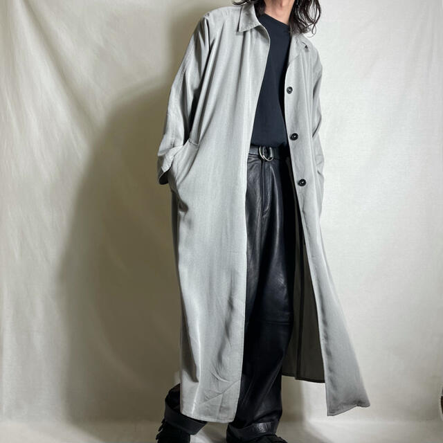 made in france long length shirt coat