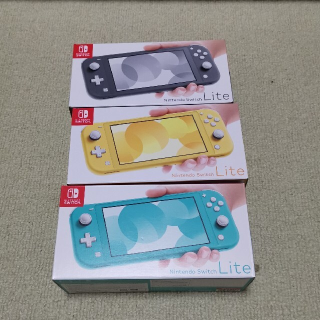 Nintendo Switch Lite 3台セット
