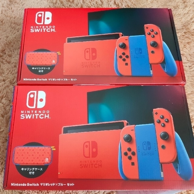 Nintendo Switch マリオ レッド　2台セット