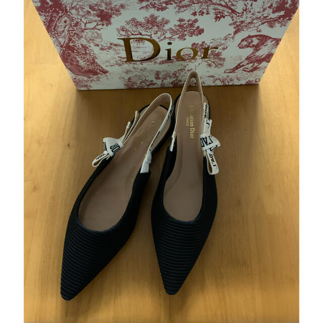 【国内配送】 Christian Dior Dior★新品ローヒールパンプス♫ - ハイヒール/パンプス