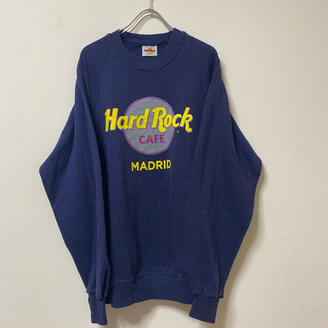 ハードロックカフェ　スウェット　Madrid 90s