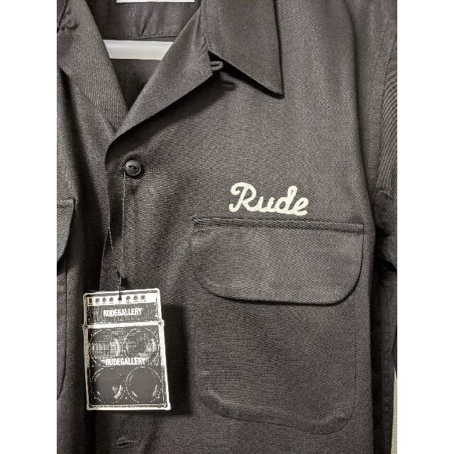 RUDE GALLERY(ルードギャラリー)のルードギャラリー　オープンカラーシャツ　サイズL(4) メンズのトップス(シャツ)の商品写真