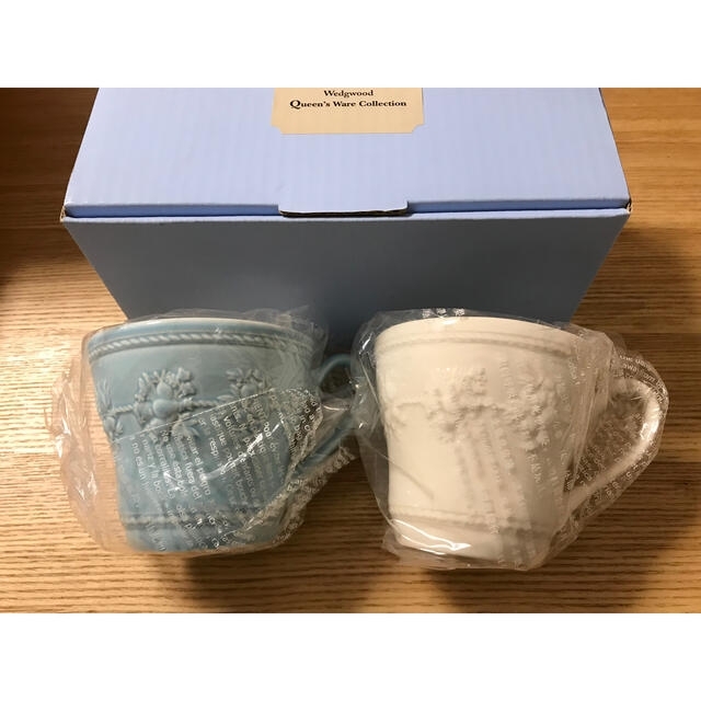 WEDGWOOD(ウェッジウッド)の［Tea room様専用］ウェッジウッドクイーンズウェアコレクション　マグカップ インテリア/住まい/日用品のキッチン/食器(グラス/カップ)の商品写真