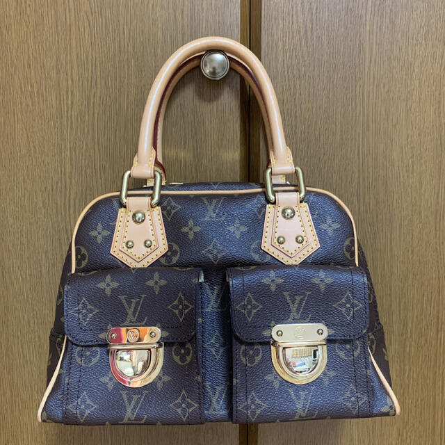 殿堂 ルイヴィトン - VUITTON LOUIS マンハッタンPM ハンドバッグ