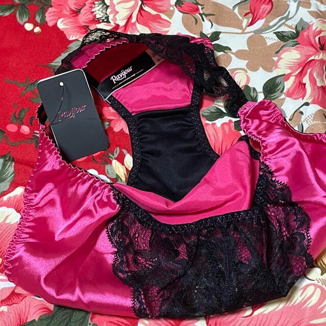 Ravijour - ☆Ravijour☆ピンクサテンフルバックショーツ☆お尻 Ravijour - ☆Ravijour☆ピンクサテンフルバックショーツ☆お尻