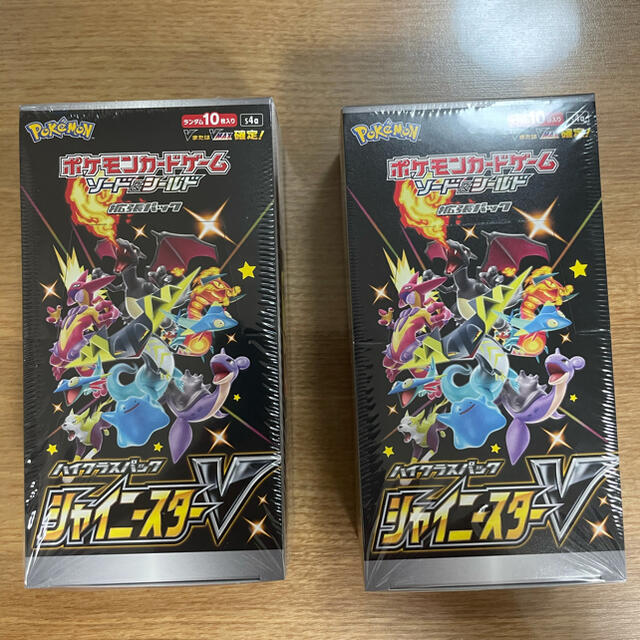 ポケモン　シャイニースターv 2BOX シュリンク付き