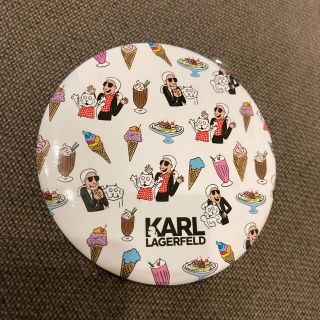 カールラガーフェルド(Karl Lagerfeld)のカール ラガーフェルド 缶ミラー(ミラー)