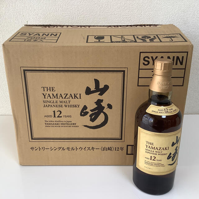 山崎 12年 700ml 12本 suntory サントリー 響 白州 竹鶴 大好き 106640 ...