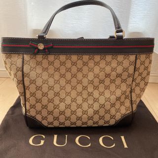 グッチ(Gucci)のcoco様　GUCCI トートバッグ  キャンバス　シェリーライン(トートバッグ)