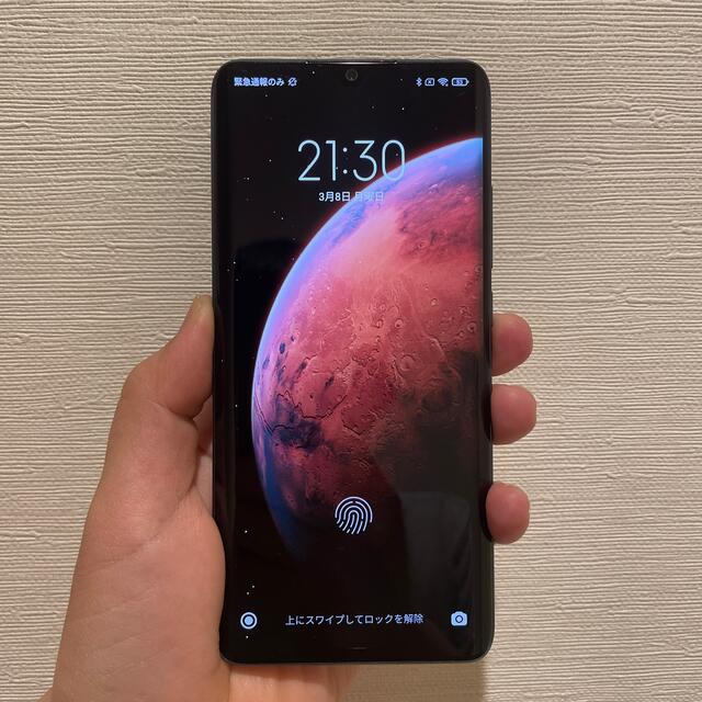 Xiaomi Mi note 10 6GB/128GB  ブラック