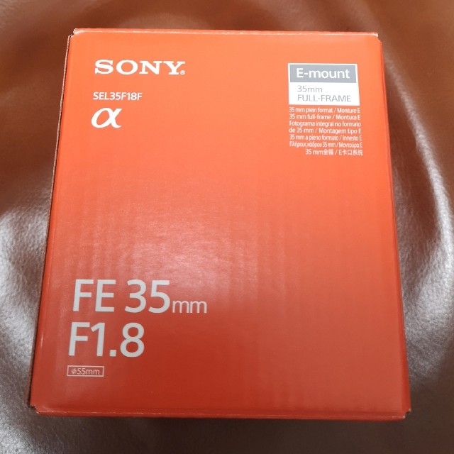 競売 SONY - SEL35F18 F1.8 35mm FE Eマウントレンズ ソニー □新品