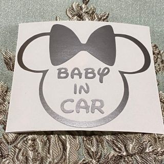 BABY IN CAR ベイビーインカー【ステッカー】(車外アクセサリ)